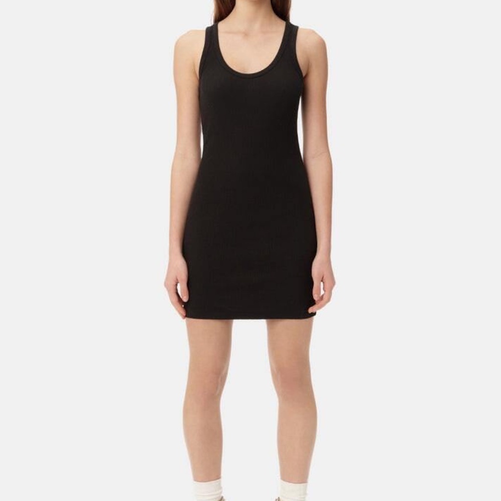 John Elliott Cotton Rib Tank Dress
